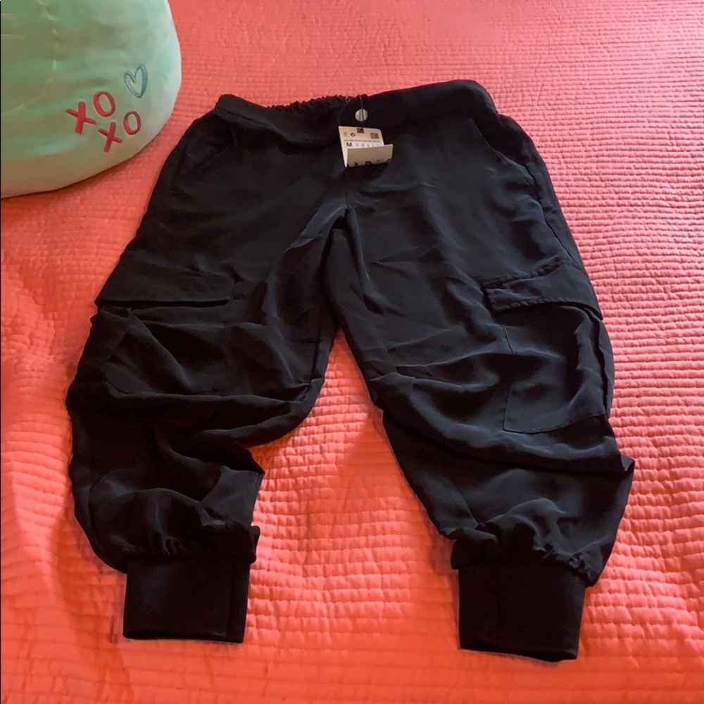 Zara black jogger pants